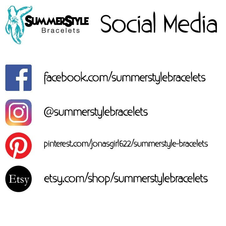 Turtle Reef Adjustable Waterproof Bracelet Pack, Turtle Bracelet, Cabochon Jewelry, Cabochon Bracelet, SummerStyle Bracelets