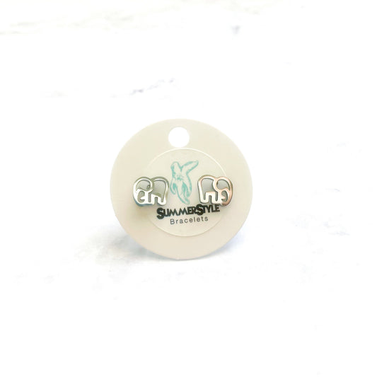 Elephant Stud Earrings, Stud Earrings, Stainless Steel Studs, Elephant Earrings, SummerStyle Bracelets