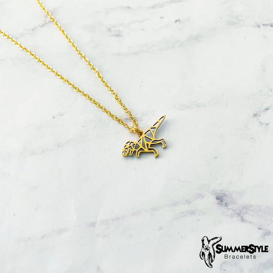 T-Rex Dino Necklace, Dinosaur Jewelry, Stainless Steel Chain Necklace, SummerStyle Bracelets