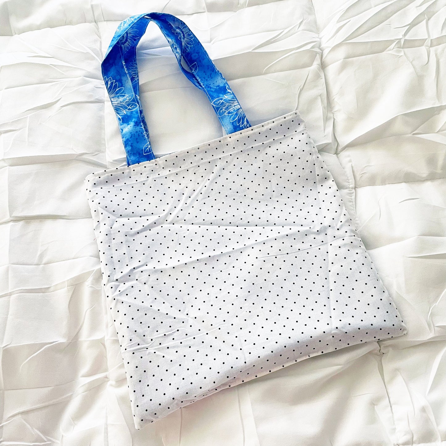 Ocean of Sunflowers Reversible Bookish Tote Bag, Reversible Tote, Tablet Bag, Book Tote, SummerStyle Bracelets