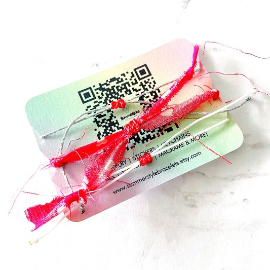 VALENTINE Love Bracelet Set, Bracelet Trio, Unique Bracelet Set, SummerStyle Bracelets