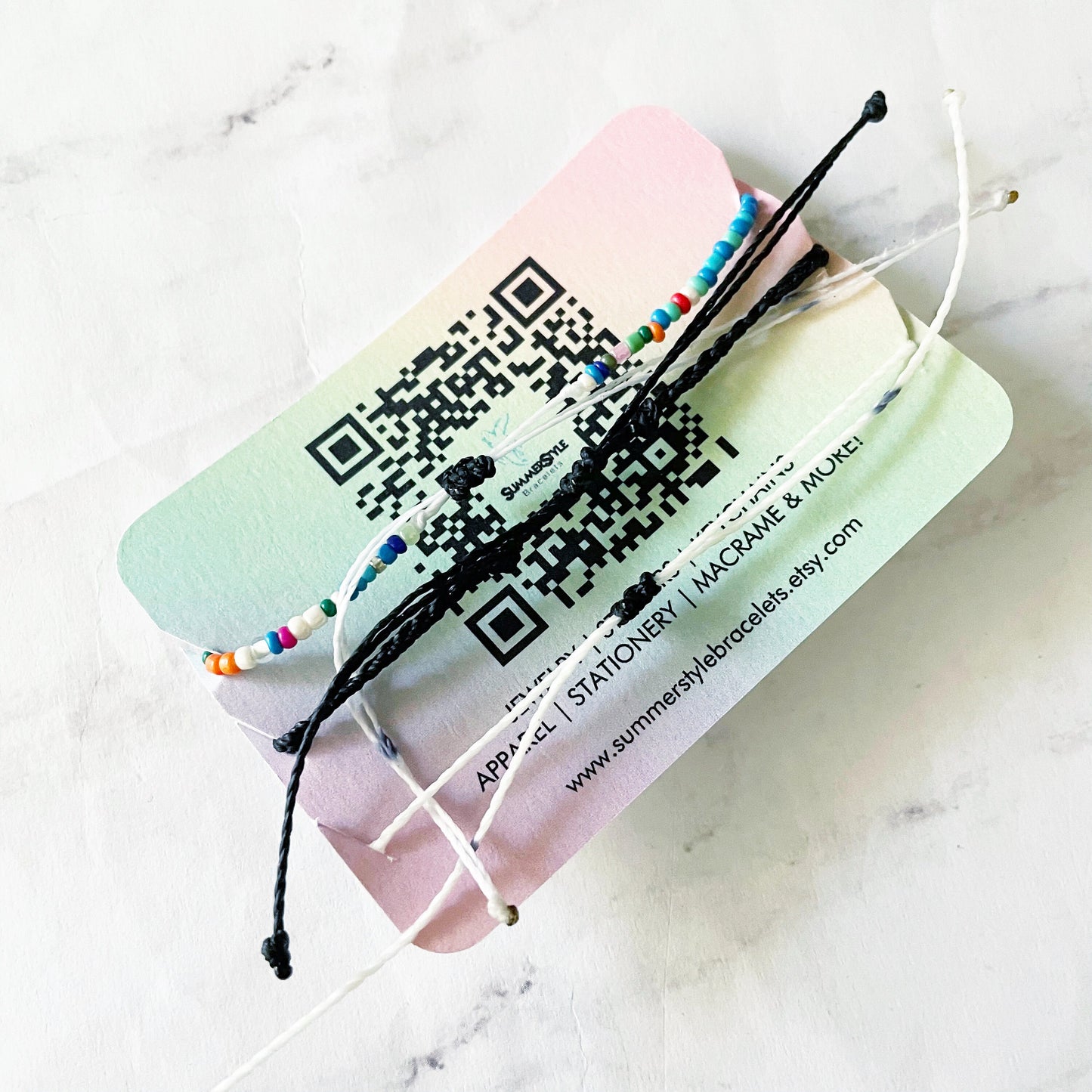 Boho Cross Bracelet Set, One of a Kind Bracelet Trio, Unique Bracelet Set, SummerStyle Bracelets