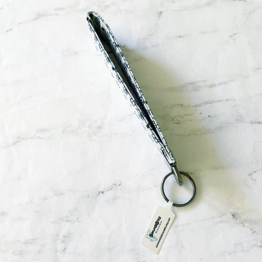 ASL Love Key Fob Wristlet, 5.5in Wristlet Lanyard, Keychain Wristlet, Handmade Lanyard, SummerStyle Bracelets