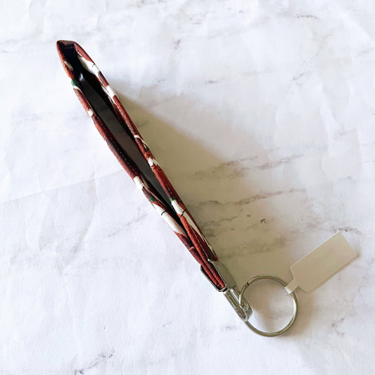 Football Key Fob Wristlet, 5.5in Wristlet Lanyard, Keychain Wristlet, Handmade Lanyard, SummerStyle Bracelets