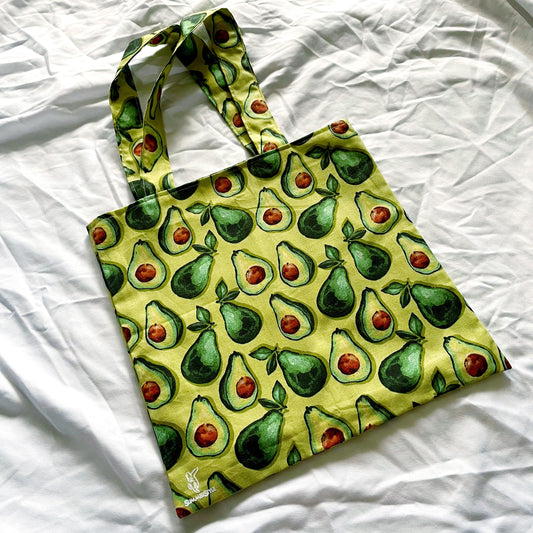 Rustic Avocado Reversible Bookish Tote Bag, Reversible Tote, Tablet Bag, Book Tote, SummerStyle Bracelets