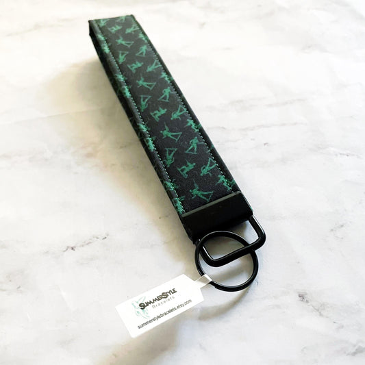 Army Men Key Fob Wristlet, 6.5in Wristlet Lanyard, Keychain Wristlet, Handmade Lanyard, SummerStyle Bracelets