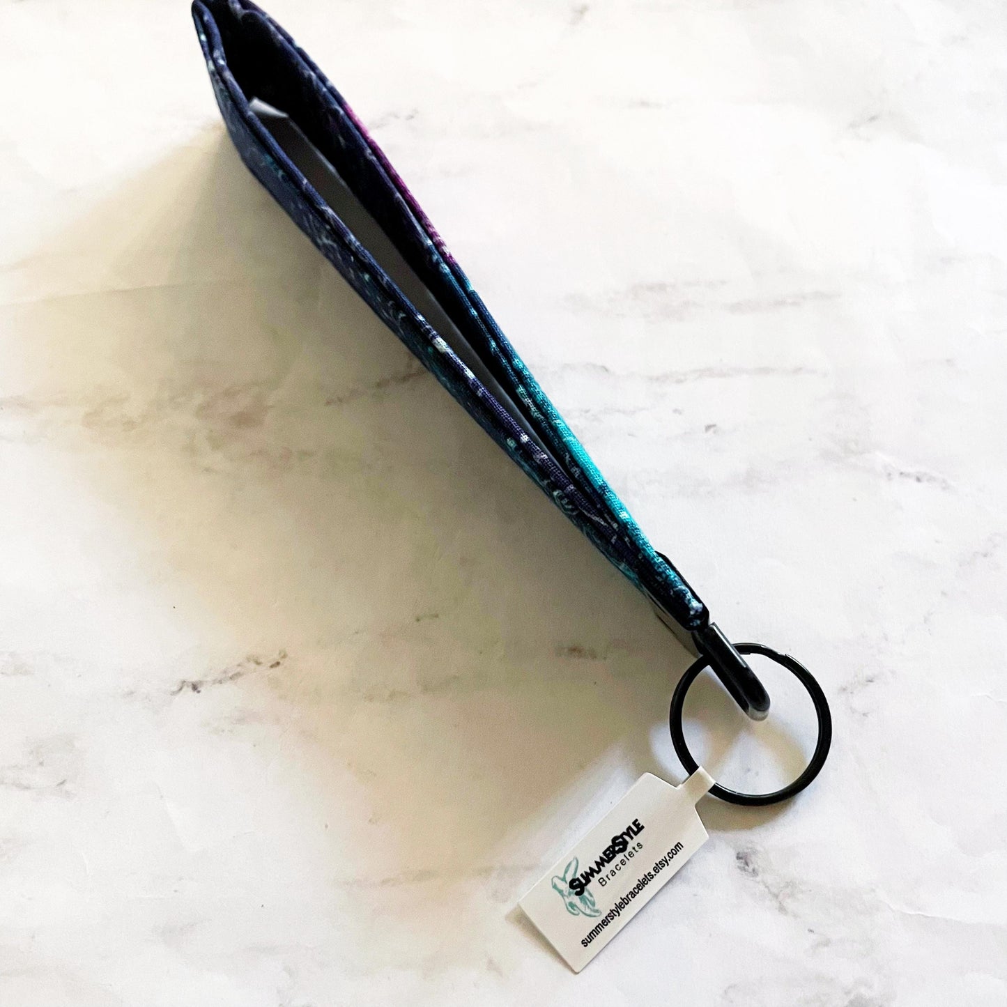 Dino Constellations Key Fob Wristlet, 6.5in Wristlet Lanyard, Keychain Wristlet, Handmade Lanyard, SummerStyle Bracelets
