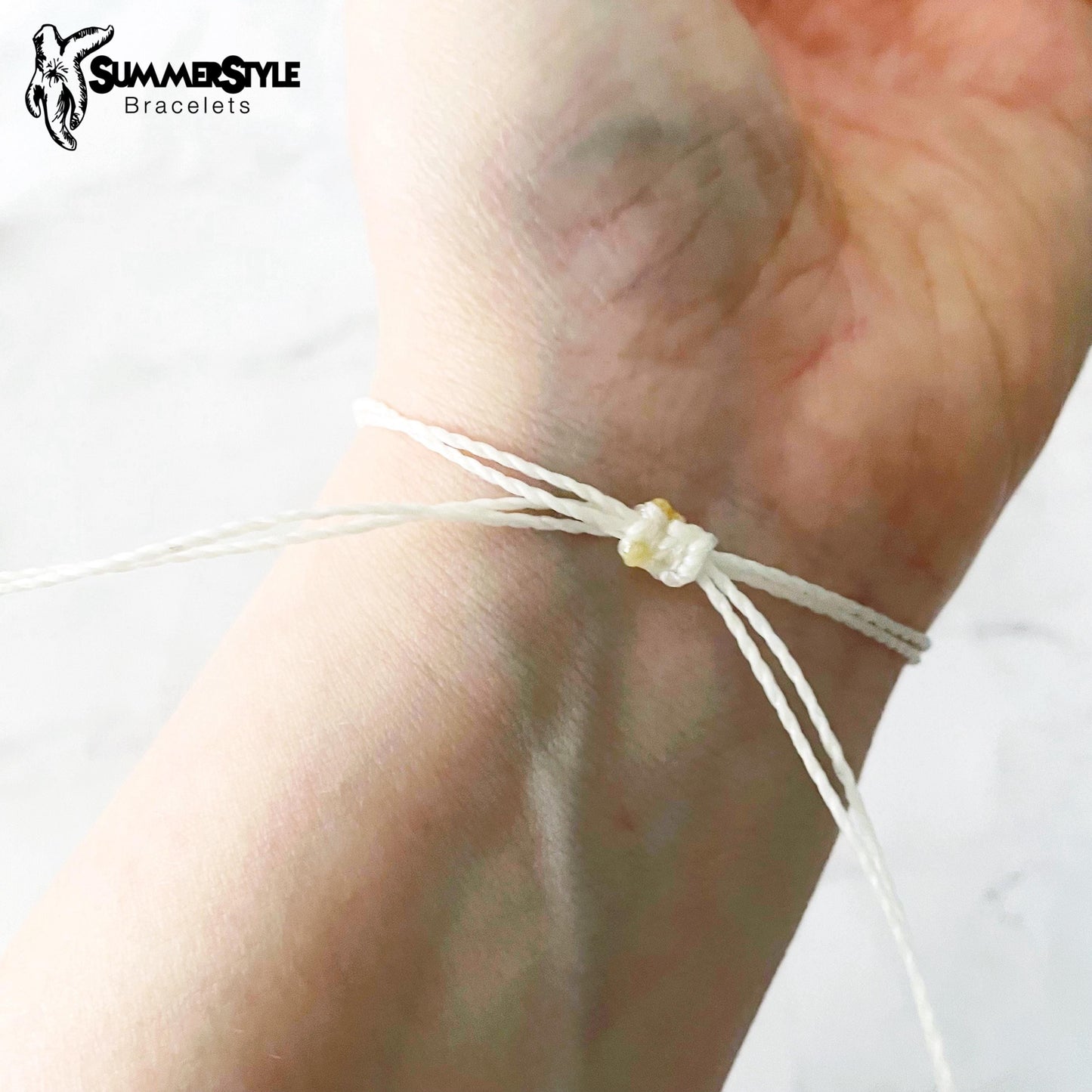 Girly Bow Adjustable Waterproof Bracelet, Bow Bracelet, Bow Jewelry, SummerStyle Bracelets