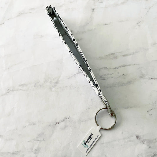 Tuxedo Cat Key Fob Wristlet, 6.5in Wristlet Lanyard, Keychain Wristlet, Handmade Lanyard, SummerStyle Bracelets