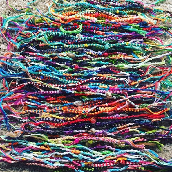 BULK Wish Bracelet Bundle - 10, 25, 50, 100 Packs, Bulk Bracelets, Variety Pack, Wholesale Bracelets