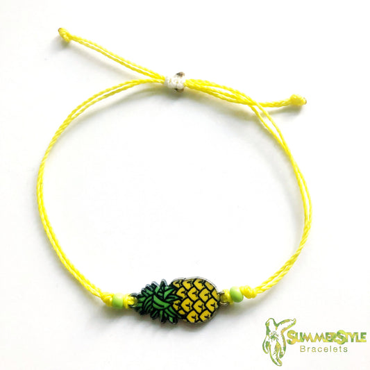 Pineapple Adjustable Waterproof Bracelet Pack, Pineapple Bracelet, Pineapple Jewelry, SummerStyle Bracelets