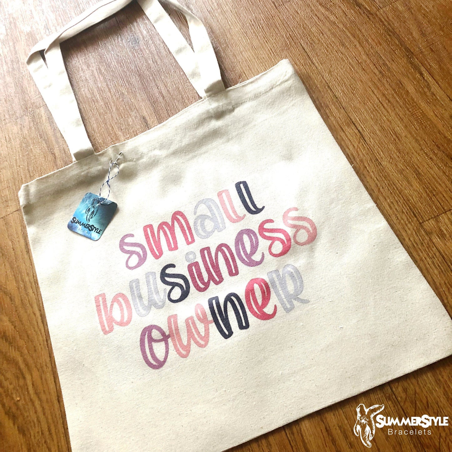 Small Business Owner Classic Canvas Tote Bag, Small Business Owner Swag, Canvas Tote, Happy Mail Bag, SummerStyle Bracelets