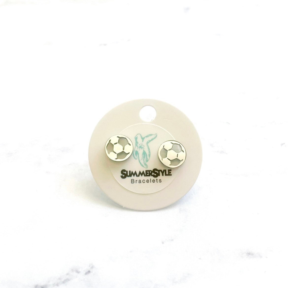 Sports Ball Stud Earrings, Stud Earrings, Basketball Studs, Soccer Studs, Baseball Studs, Volleyball Studs, SummerStyle Bracelets