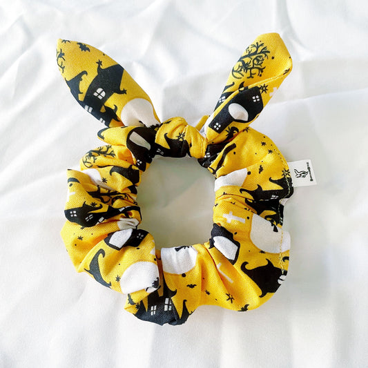 Haunted House Scrunchie, Halloween Accessories, Hair Bow, Hair Accessories, Bow Hair Tie, SummerStyle Bracelets