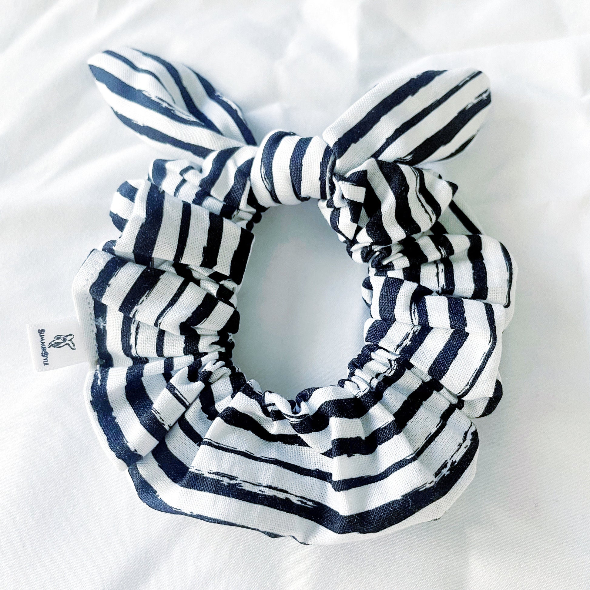 Scary Stripes Scrunchie, Halloween Accessories, Hair Bow, Hair Accessories, Bow Hair Tie, SummerStyle Bracelets