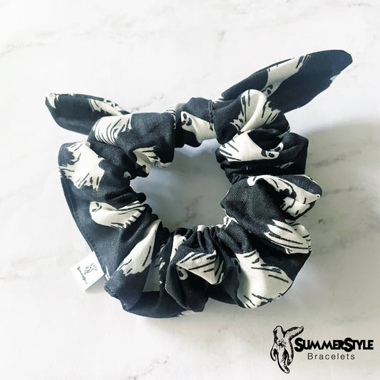 Glow in the Dark Ghost Scrunchie, Halloween Accessories, Bow Scrunchie, Hair Accessories, Bow Hair Tie, SummerStyle Bracelets