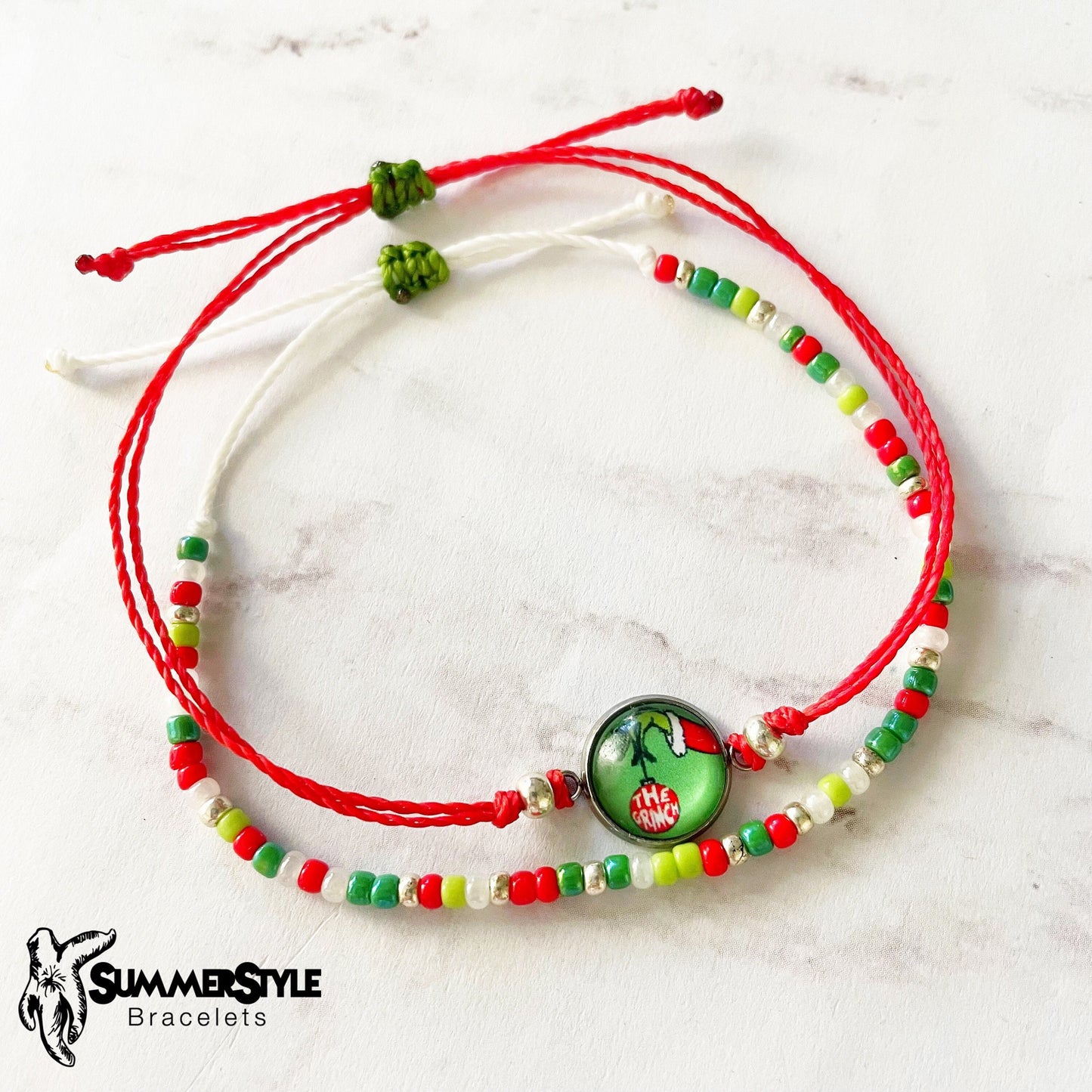 CHRISTMAS The Mean One Bracelet Set | Christmas Bracelet | Holiday Bracelet | SummerStyle Bracelets