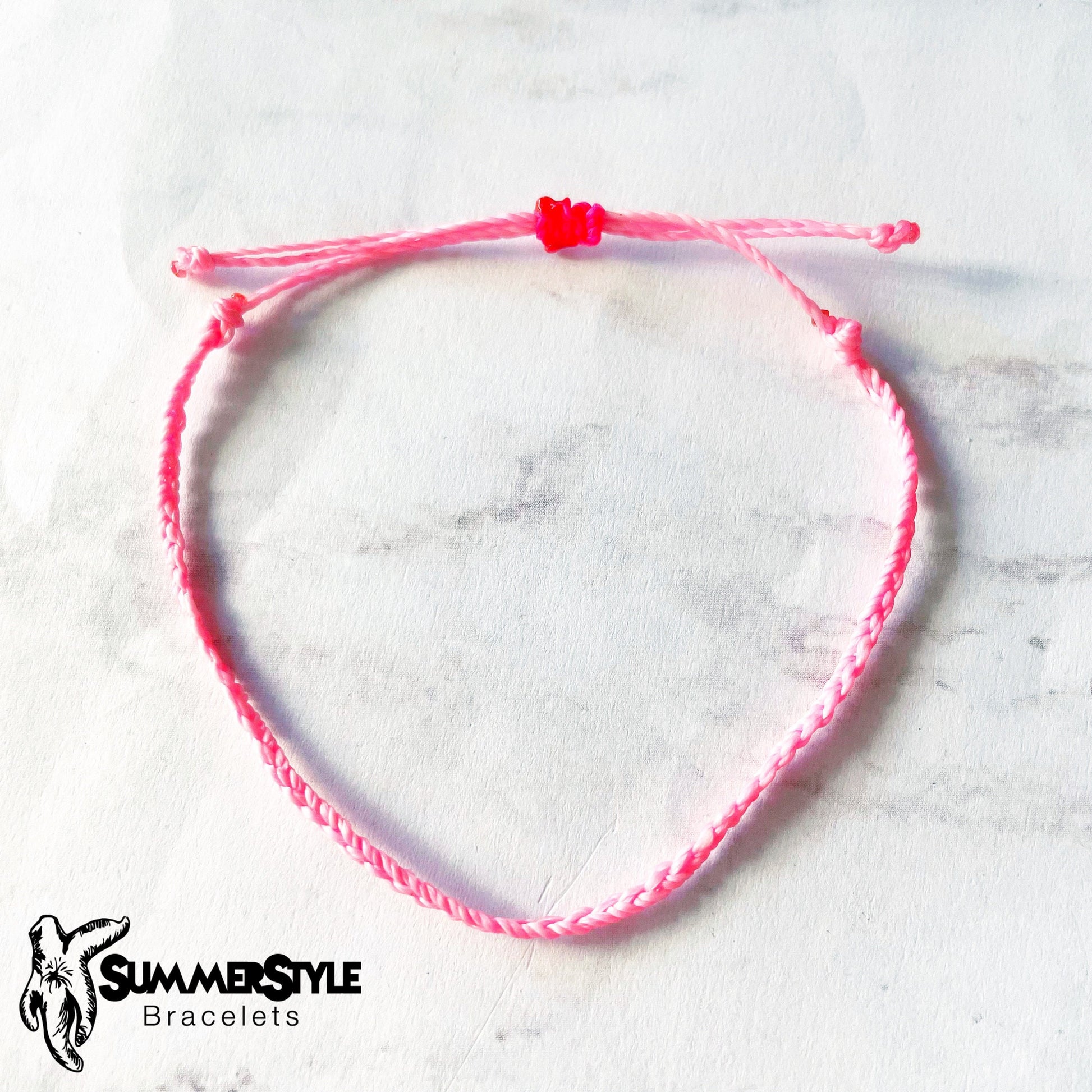 Tiny Treasures Flamingo Adjustable Waterproof Bracelet Pack, Flamingo Gift, Flamingo Bracelet, SummerStyle Bracelets