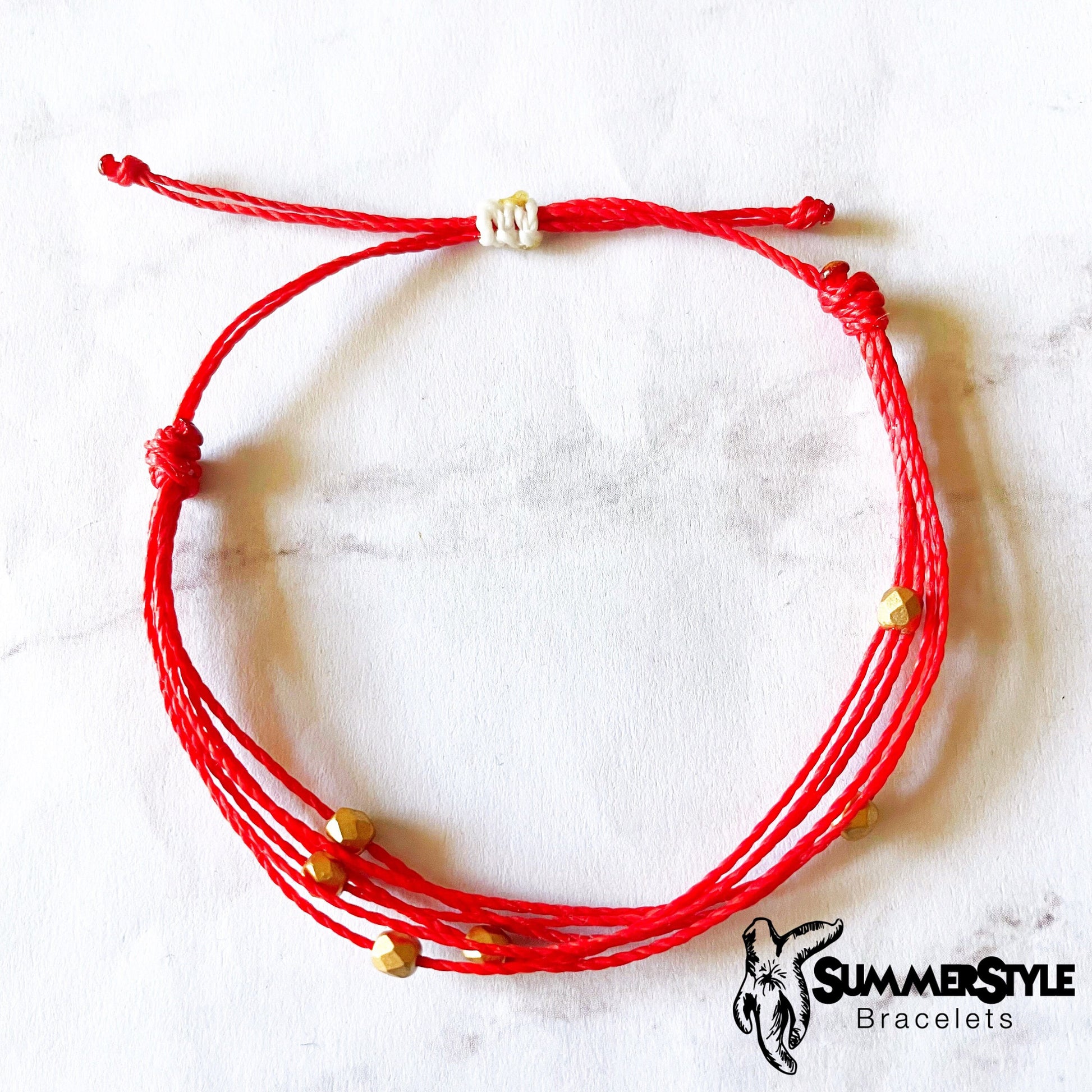 VALENTINE Kiss Adjustable Waterproof Bracelet Set, Love Bracelet, Valentine Jewelry, Wax Cord Bracelet, SummerStyle Bracelets