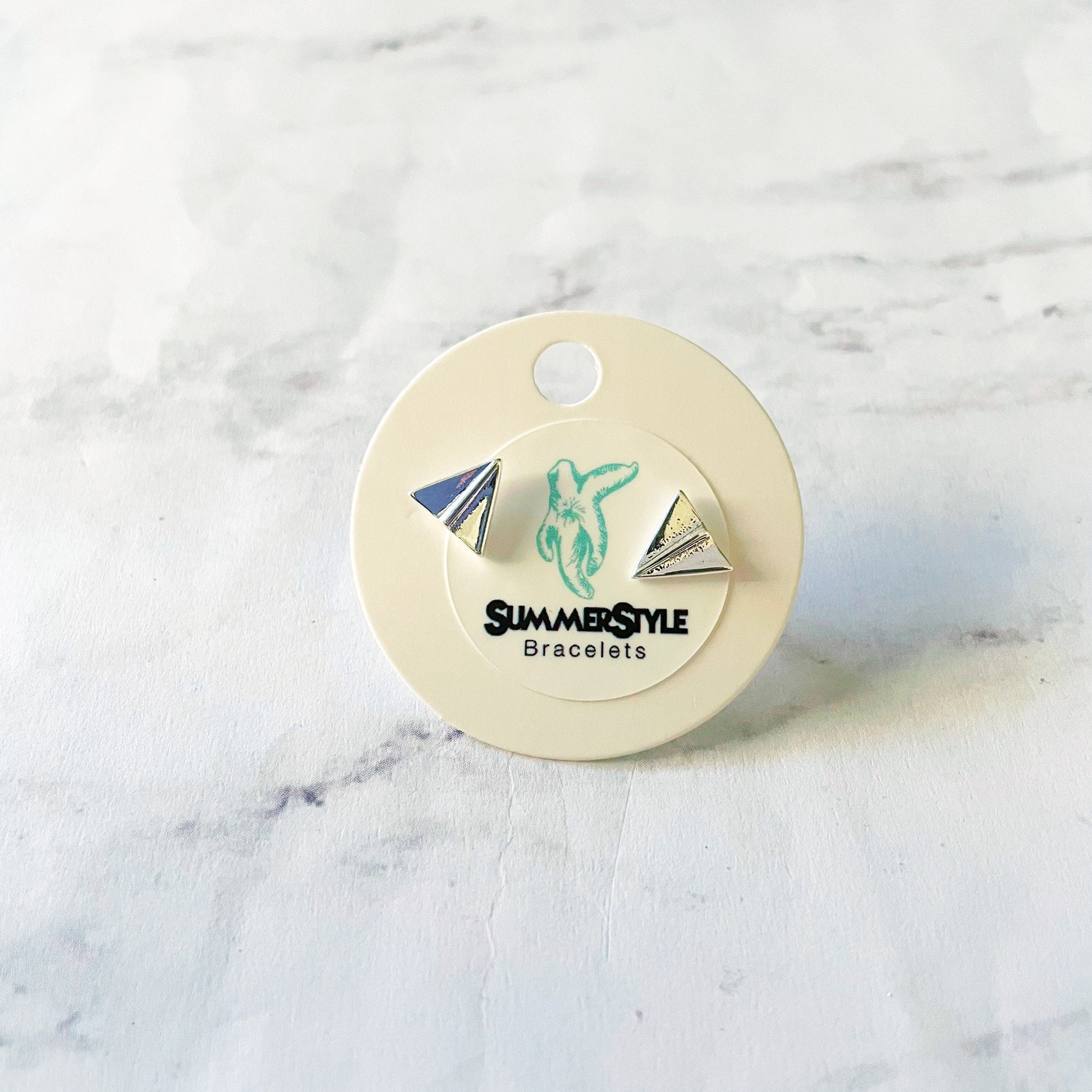 Paper Airplane Stud Earrings, Stud Earrings, Stainless Steel Studs, SummerStyle Bracelets