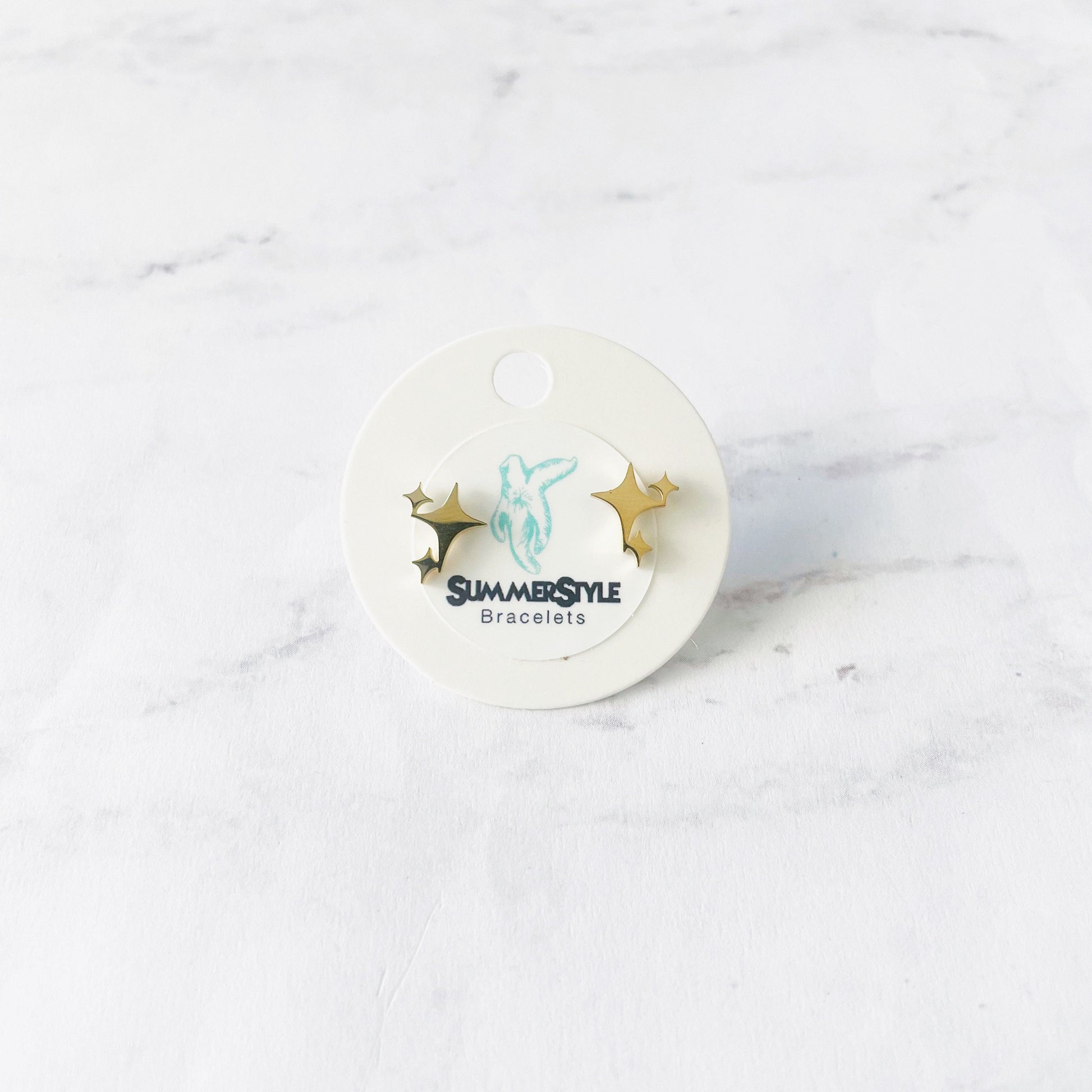 Fairy Dust Stud Earrings, Stud Earrings, Star Earrings, SummerStyle Bracelets