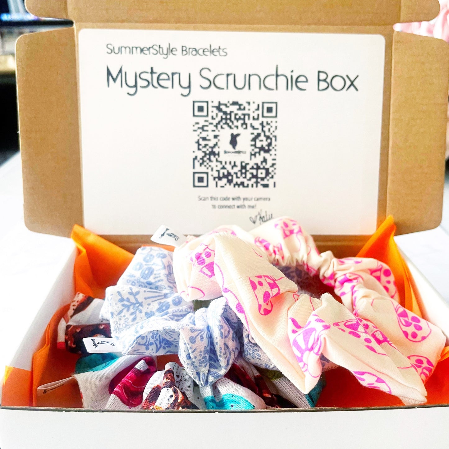 Scrunchie Mystery Box, Scrunchie Bundle, Surprise Scrunchies, Grab Bag, Scrunchie Trio, Mystery Gift, SummerStyle Bracelets