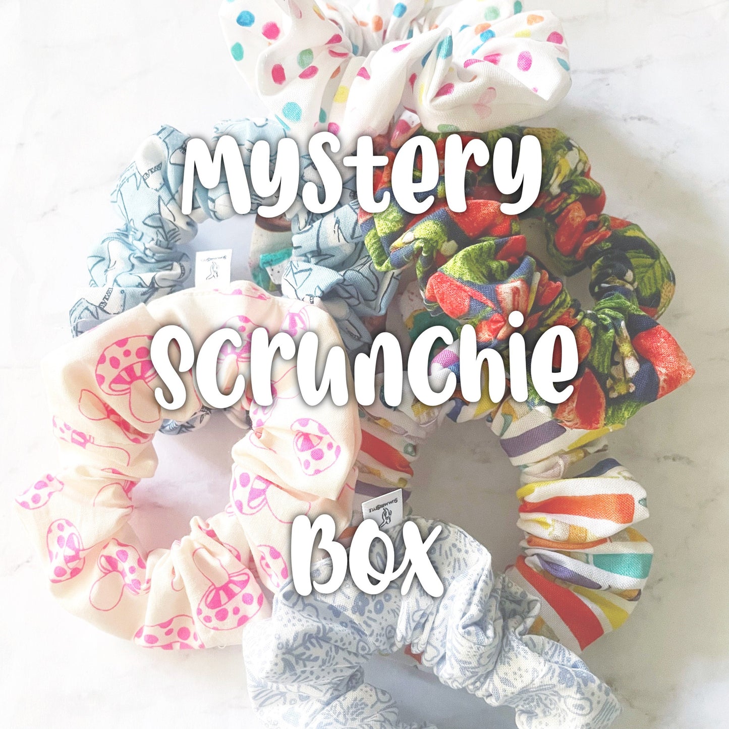 Scrunchie Mystery Box, Scrunchie Bundle, Surprise Scrunchies, Grab Bag, Scrunchie Trio, Mystery Gift, SummerStyle Bracelets