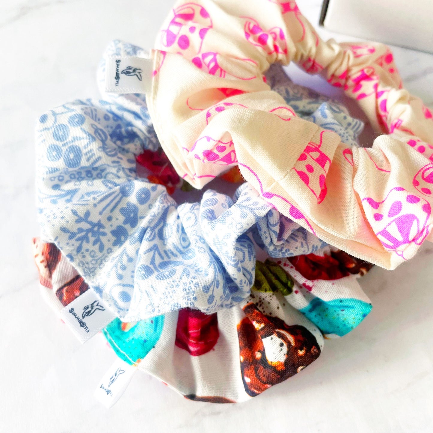 Scrunchie Mystery Box, Scrunchie Bundle, Surprise Scrunchies, Grab Bag, Scrunchie Trio, Mystery Gift, SummerStyle Bracelets