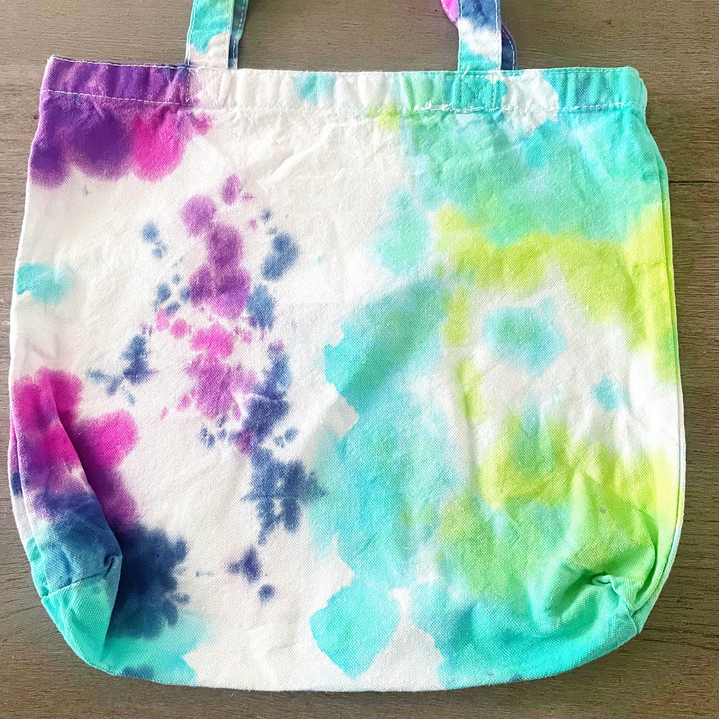 One of a Kind Pretty Pineapple Embroidered Tie Dye Tote Bag, Canvas Tote, Reusable Bag, Hand Embroidery, SummerStyle Bracelets