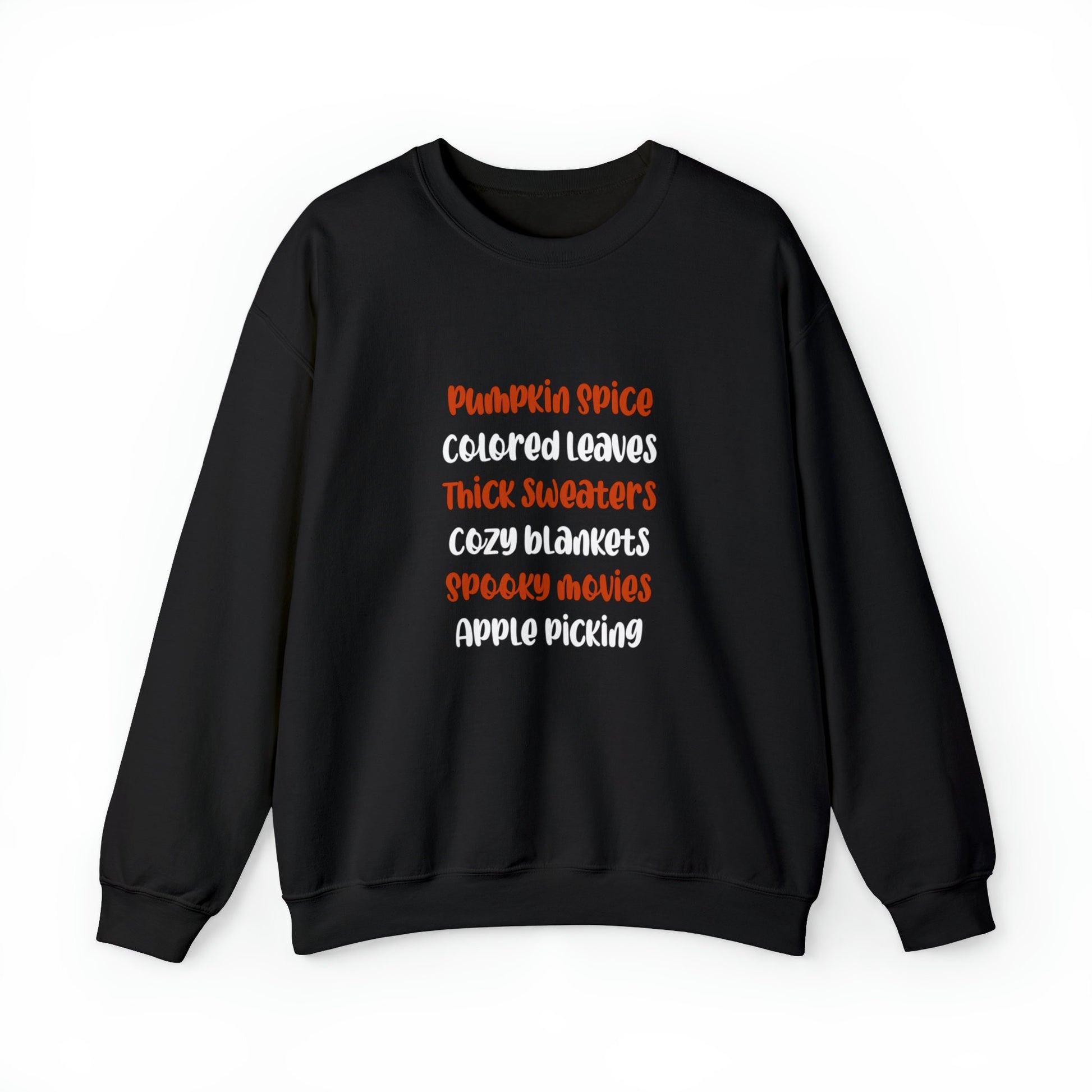 Fall Favorites AF Unisex Heavy Blend Crewneck Sweatshirt, Halloween Sweatshirt, Cotton Crewneck, SummerStyle Bracelets
