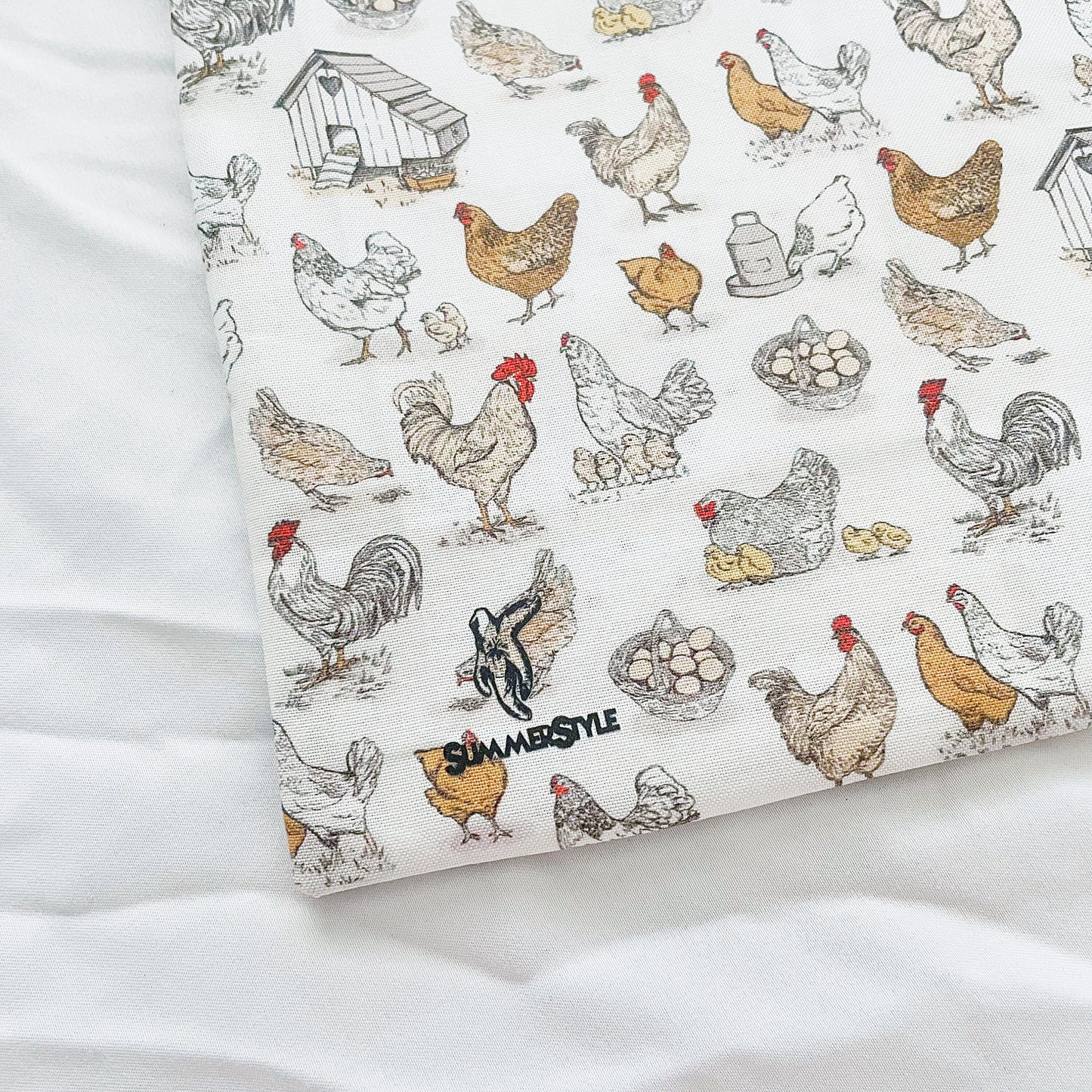 Country Chicken Reversible Bookish Tote Bag, Reversible Tote, Tablet Bag, Book Tote, SummerStyle Bracelets