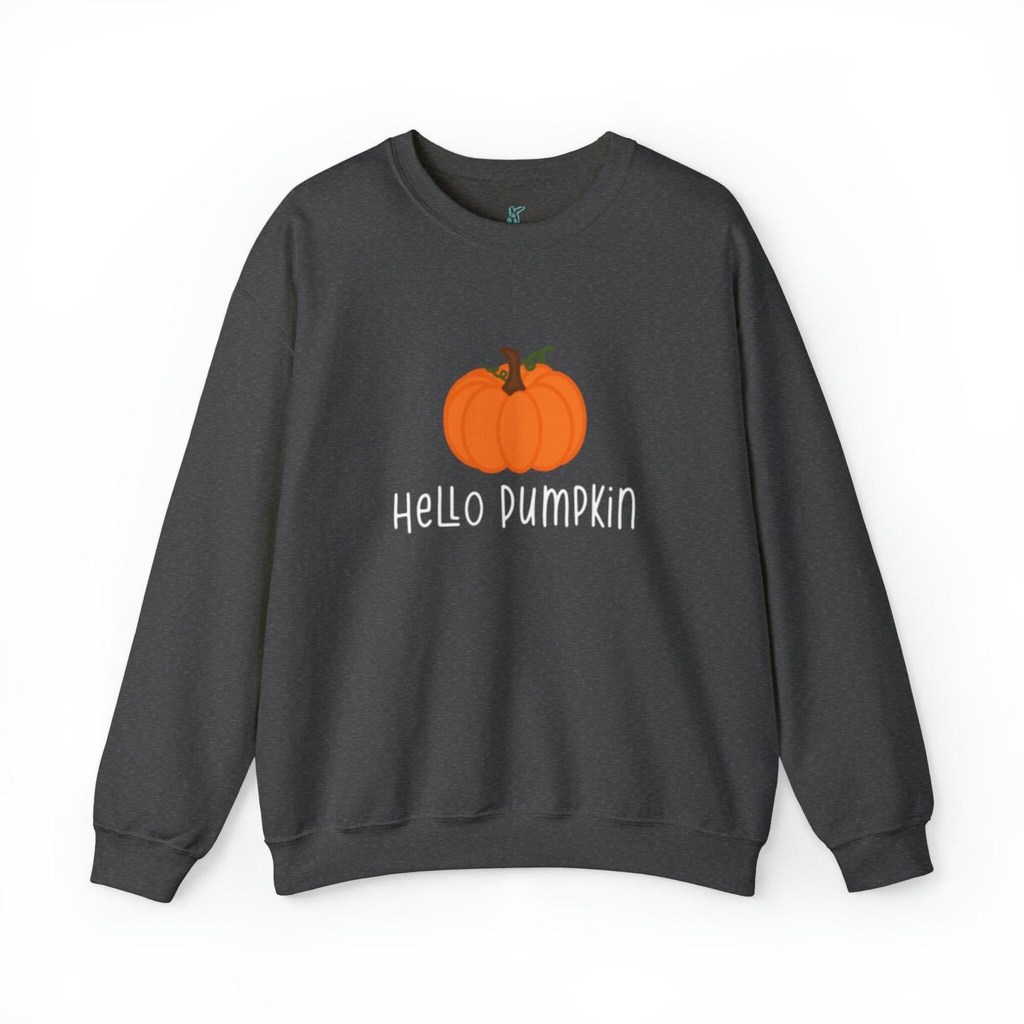 Hello Pumpkin Unisex Heavy Blend Crewneck Sweatshirt, Fall Sweatshirt, Cotton Crewneck, SummerStyle Bracelets