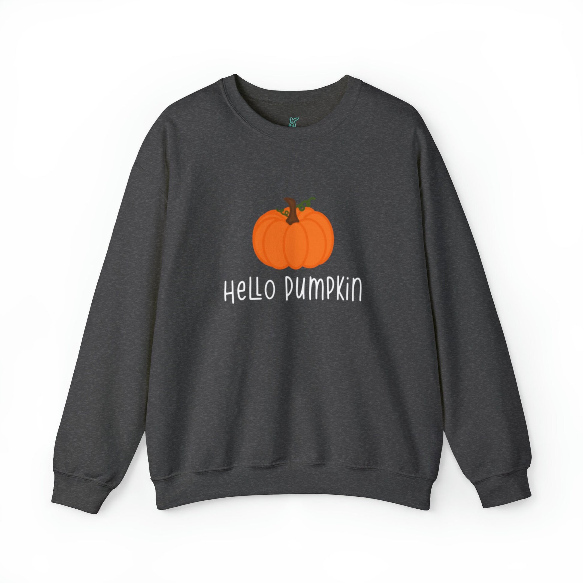Hello Pumpkin Unisex Heavy Blend Crewneck Sweatshirt, Fall Sweatshirt, Cotton Crewneck, SummerStyle Bracelets