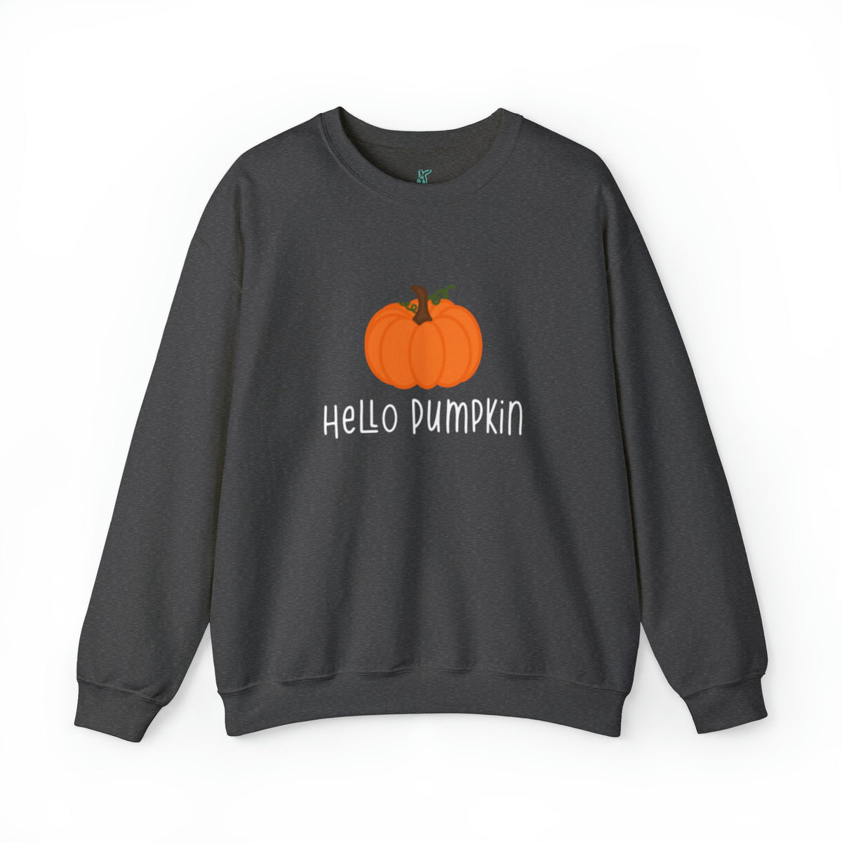 Hello Pumpkin Unisex Heavy Blend Crewneck Sweatshirt, Fall Sweatshirt, Cotton Crewneck, SummerStyle Bracelets