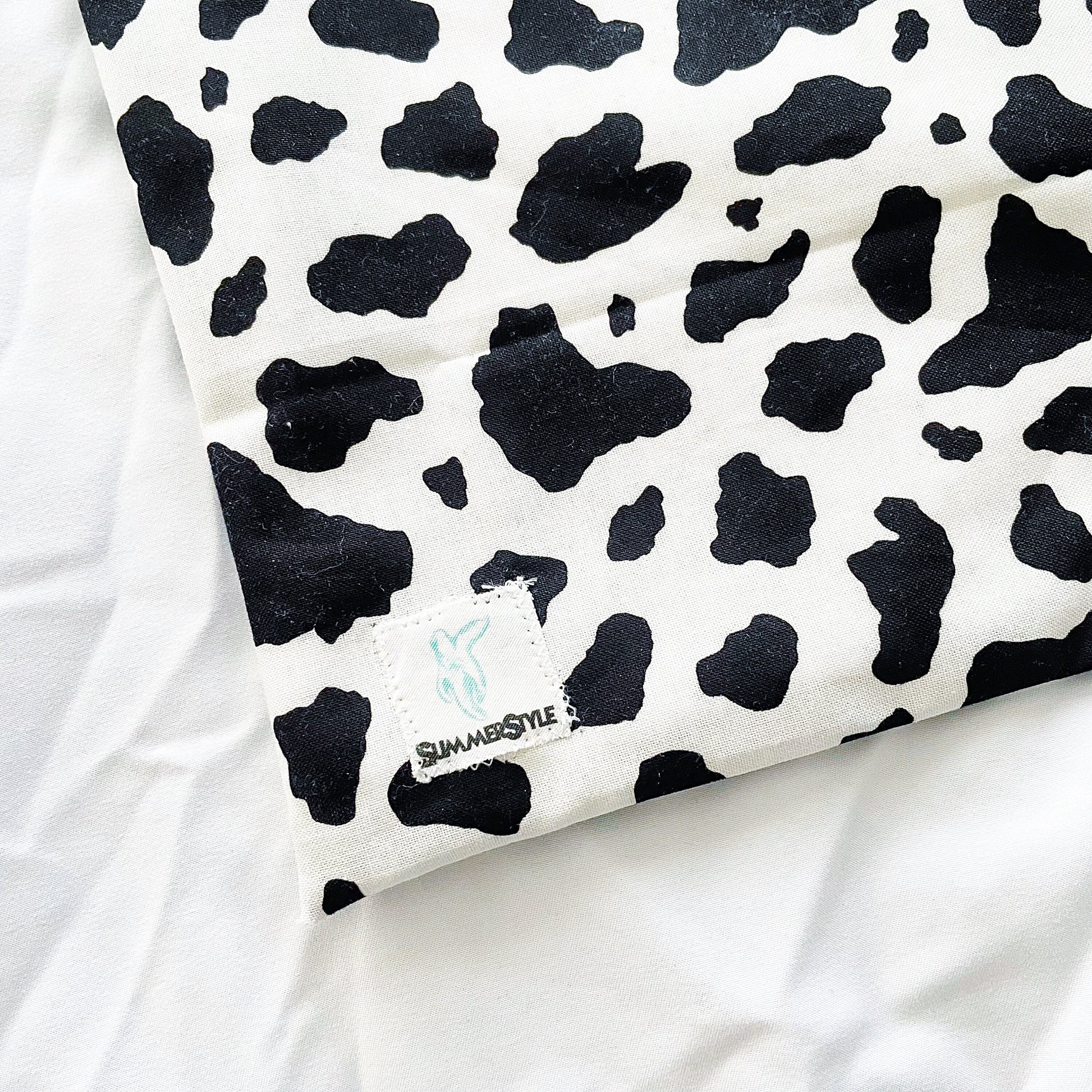 Cow Print Reversible Bookish Tote Bag, Reversible Tote, Tablet Bag, Book Tote, SummerStyle Bracelets