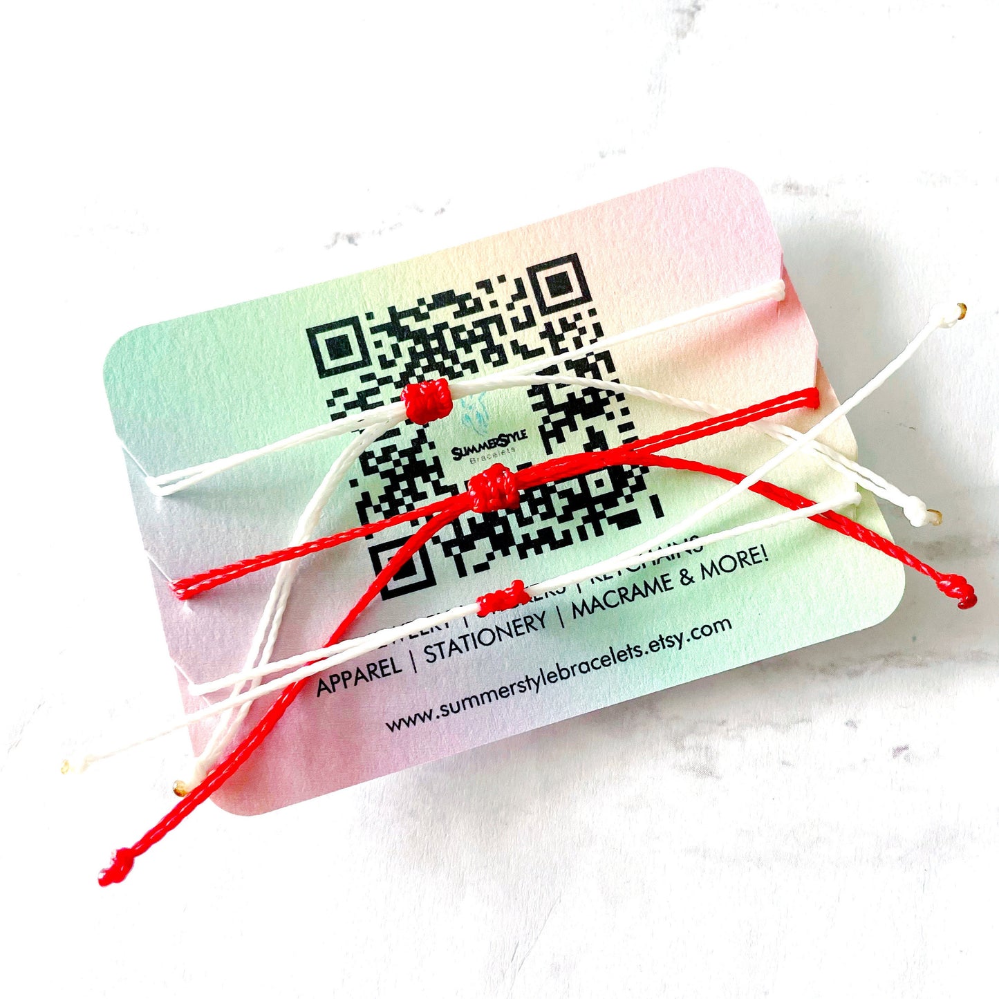 VALENTINE Kiss Bracelet Set, Bracelet Trio, Unique Bracelet Set, SummerStyle Bracelets