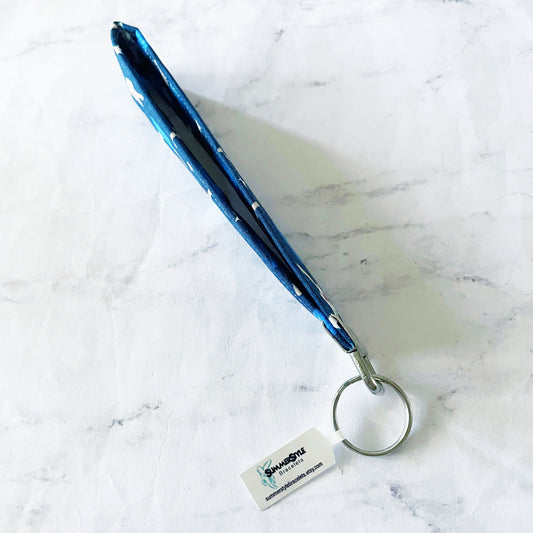 Patriotic Popsicle Key Fob Wristlet, 6.5in Wristlet Lanyard, Keychain Wristlet, Handmade Lanyard, SummerStyle Bracelets