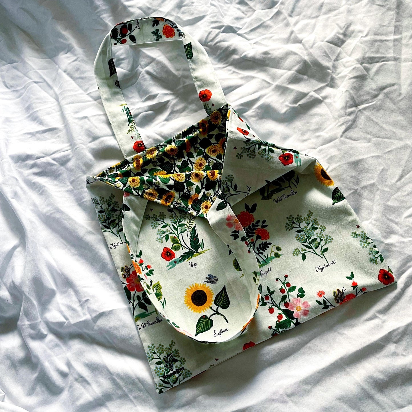 Vintage Flower Garden Reversible Bookish Tote Bag, Reversible Tote, Tablet Bag, Book Tote, SummerStyle Bracelets