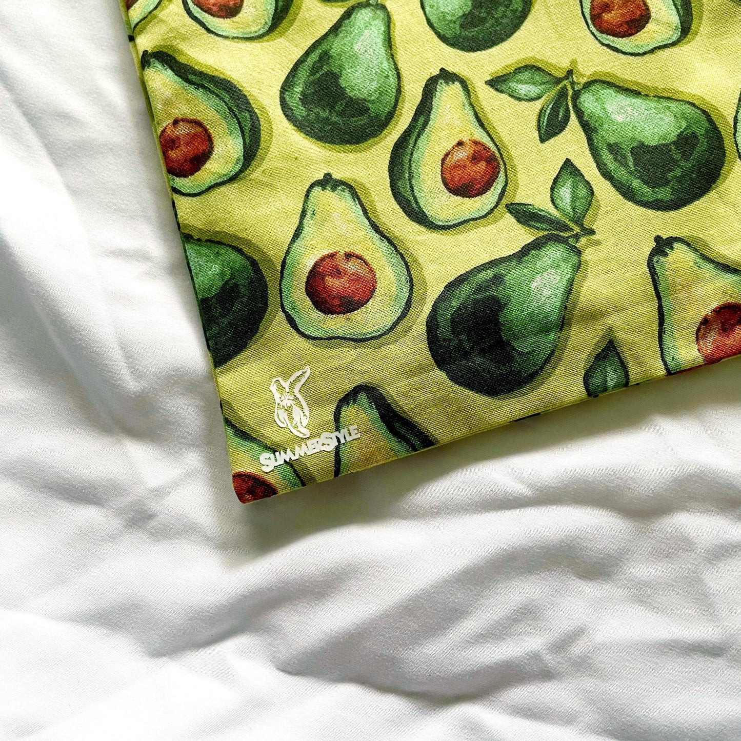 Rustic Avocado Reversible Bookish Tote Bag, Reversible Tote, Tablet Bag, Book Tote, SummerStyle Bracelets