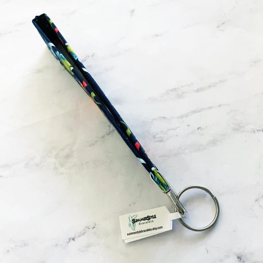 Dinosaur Key Fob Wristlet, 6.5in Wristlet Lanyard, Keychain Wristlet, Handmade Lanyard, SummerStyle Bracelets
