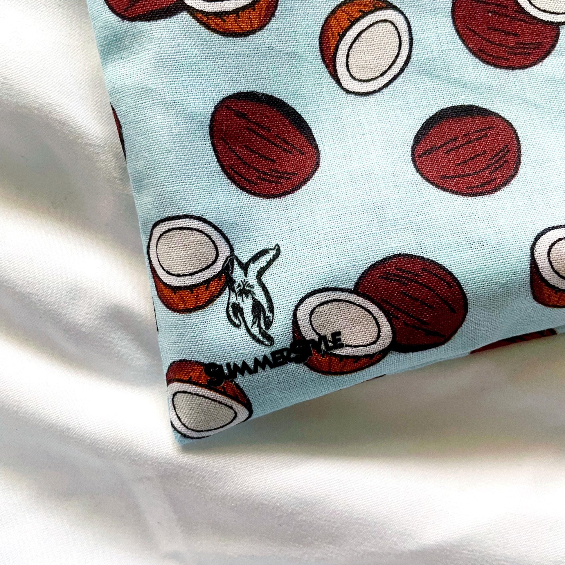 Tropical Fruit Reversible Bookish Tote Bag, Reversible Tote, Tablet Bag, Book Tote, SummerStyle Bracelets