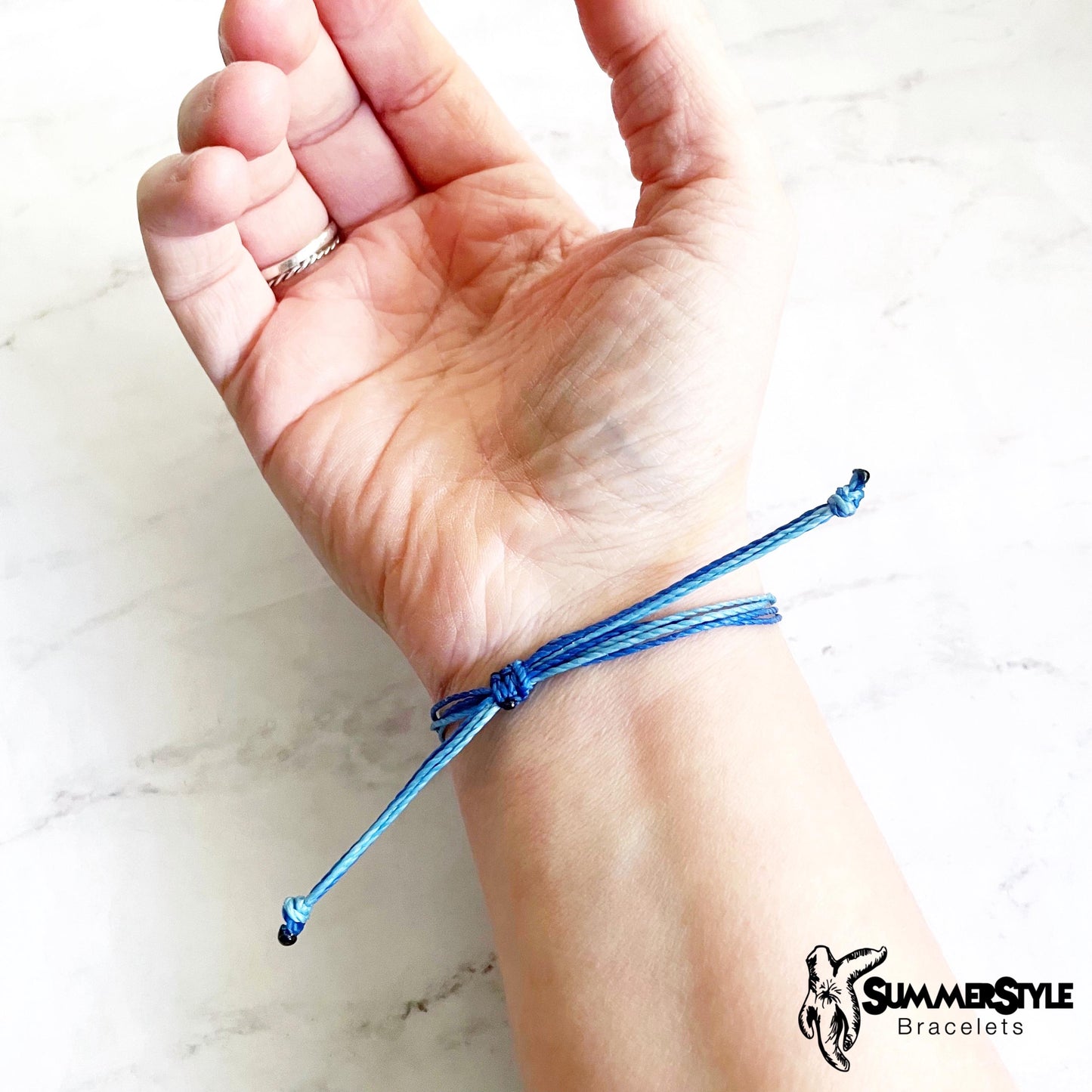 Silver Infinity Custom Adjustable Waterproof Bracelet, Infinity Bracelet, Infinity Jewelry, Wax Cord Bracelet, SummerStyle Bracelets