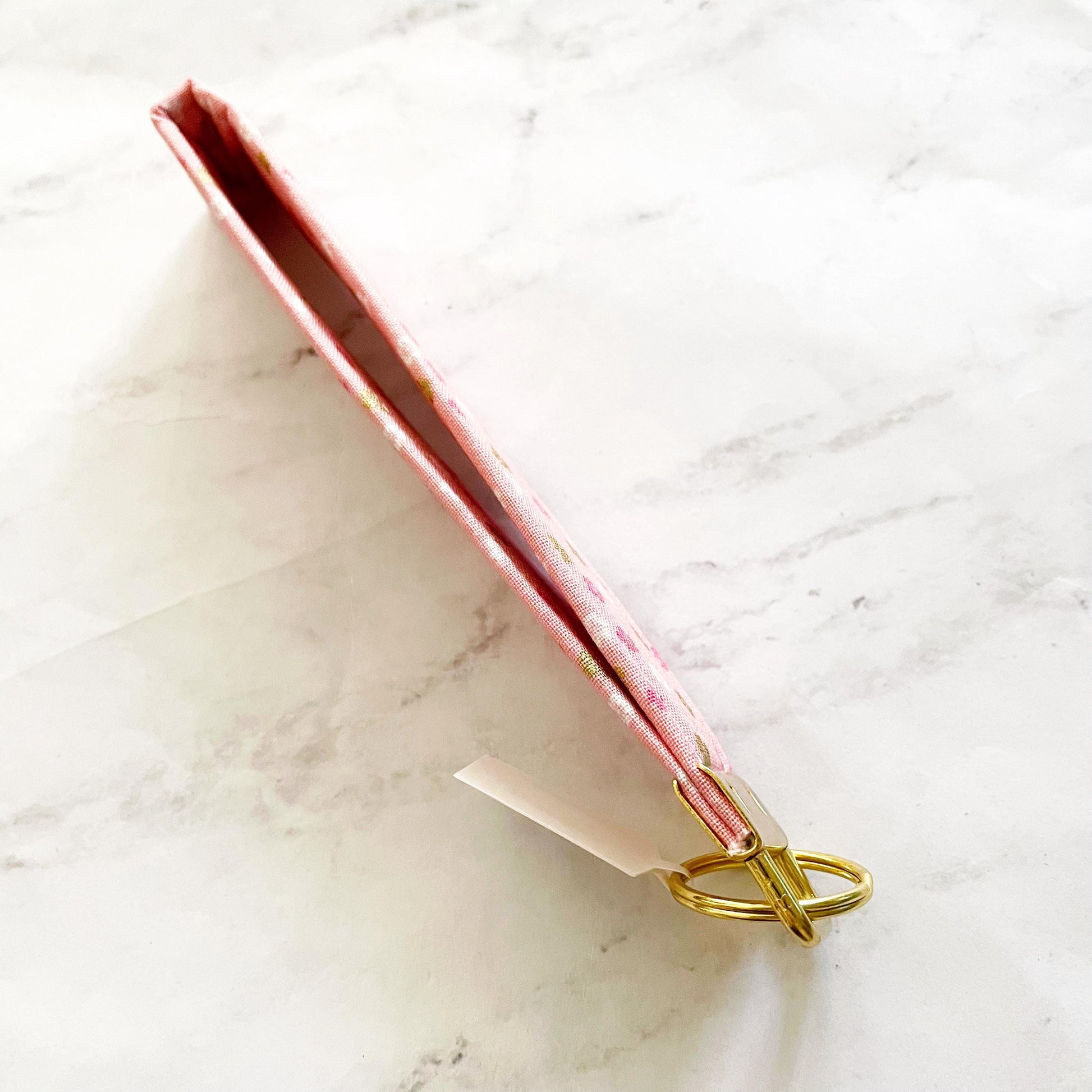 Tiny Flowers Key Fob Wristlet, 6.5in Wristlet Lanyard, Keychain Wristlet, Handmade Lanyard, SummerStyle Bracelets