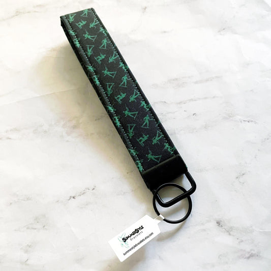 Army Men Key Fob Wristlet, 6.5in Wristlet Lanyard, Keychain Wristlet, Handmade Lanyard, SummerStyle Bracelets