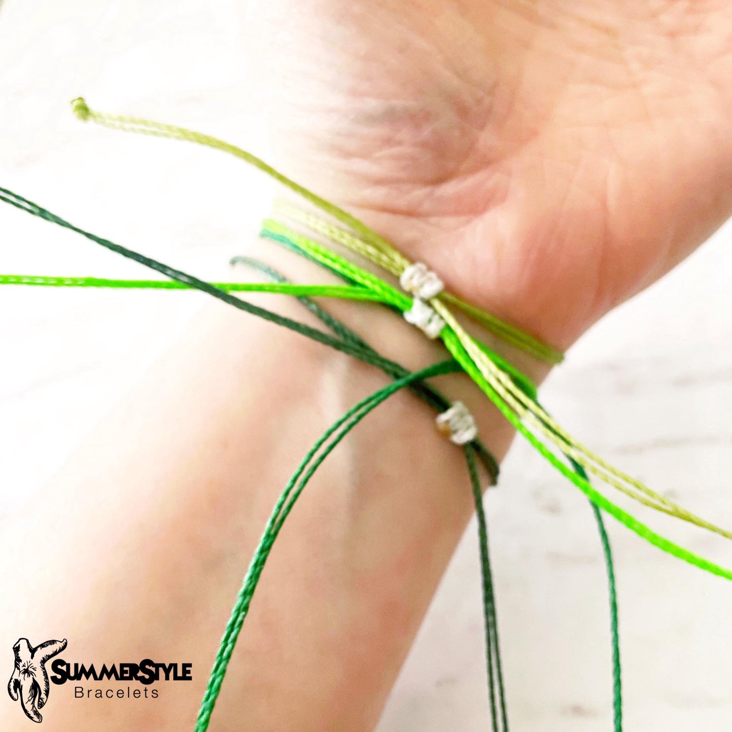 ST PATRICKS DAY Shamrock Adjustable Waterproof Bracelet, St Patty’s Day Bracelet, Lucky Jewelry, SummerStyle Bracelets