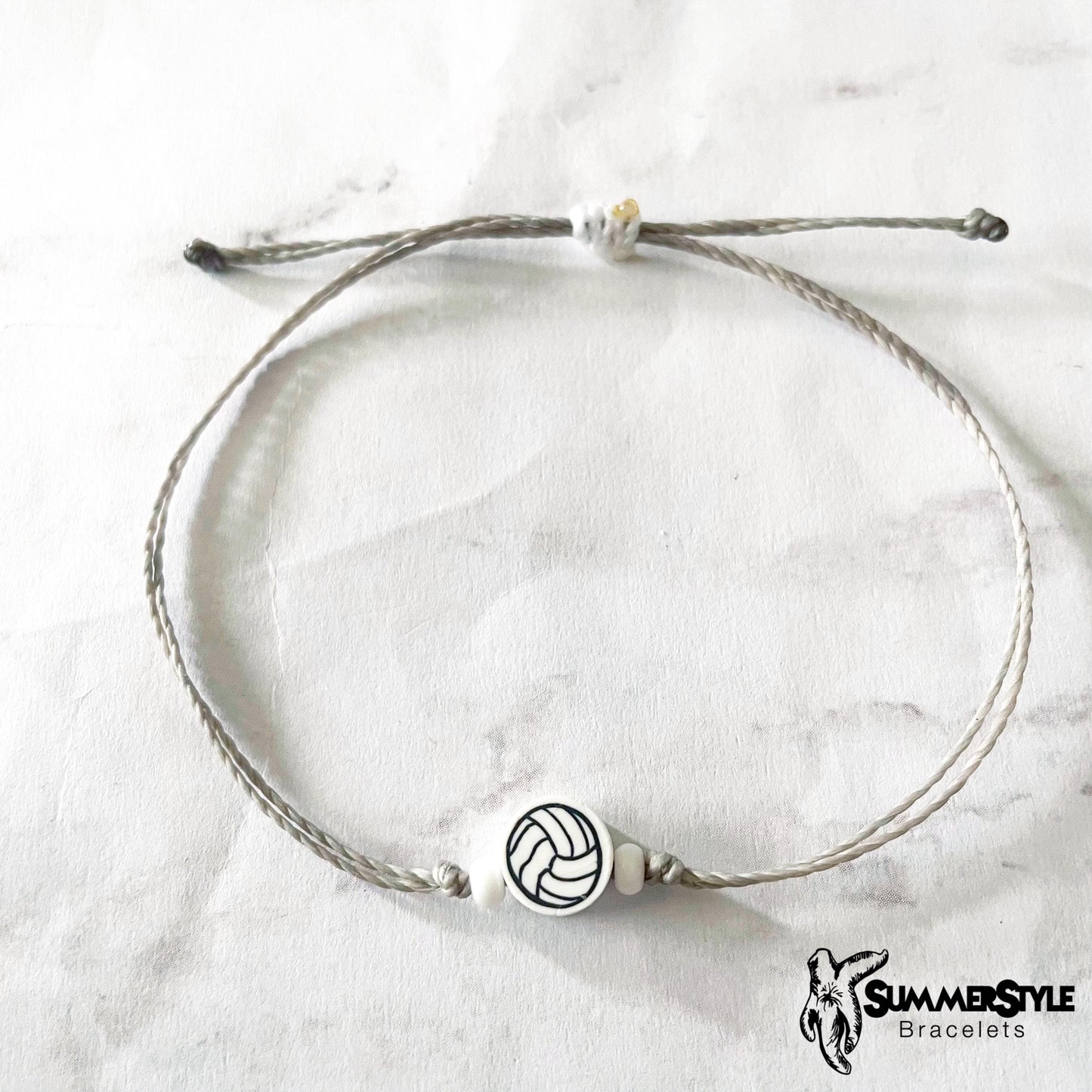 Volleyball Bracelet Set, Sport Jewelry, Volleyball Gift, SummerStyle Bracelets