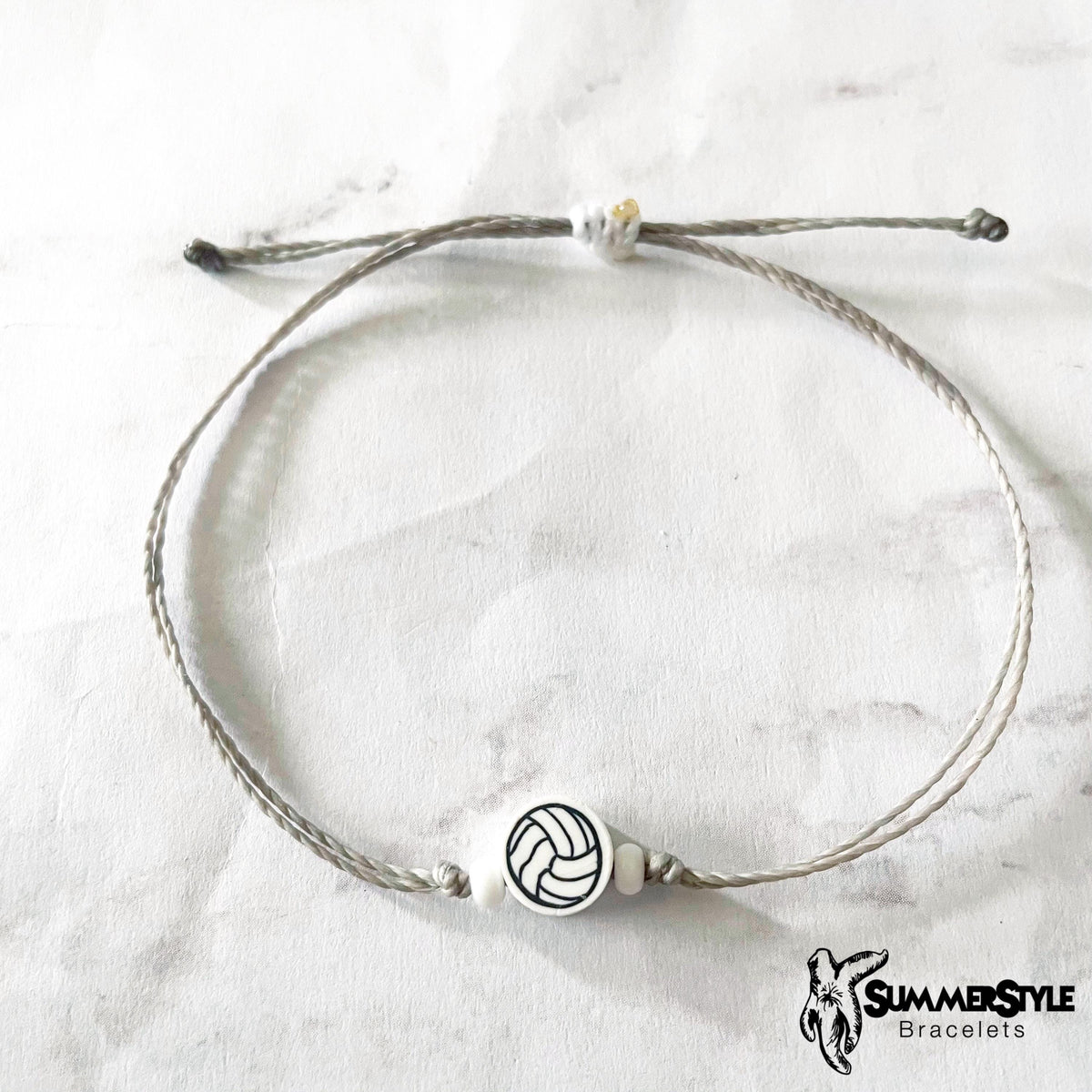 Volleyball Bracelet Set, Sport Jewelry, Volleyball Gift, SummerStyle Bracelets