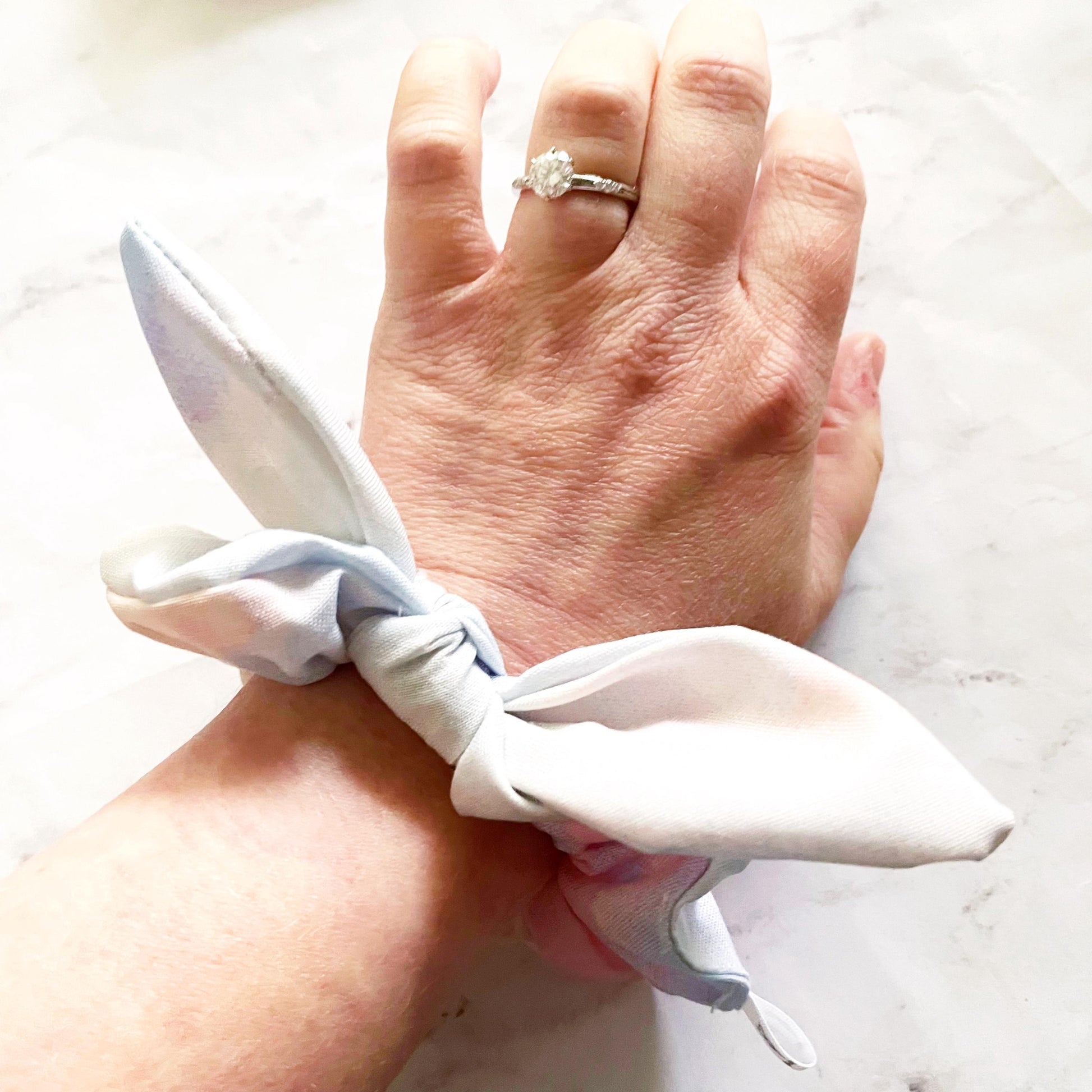 Lover Bow Scrunchie, Pastel Hair Accessories, Bow Hair Tie, SummerStyle Bracelets