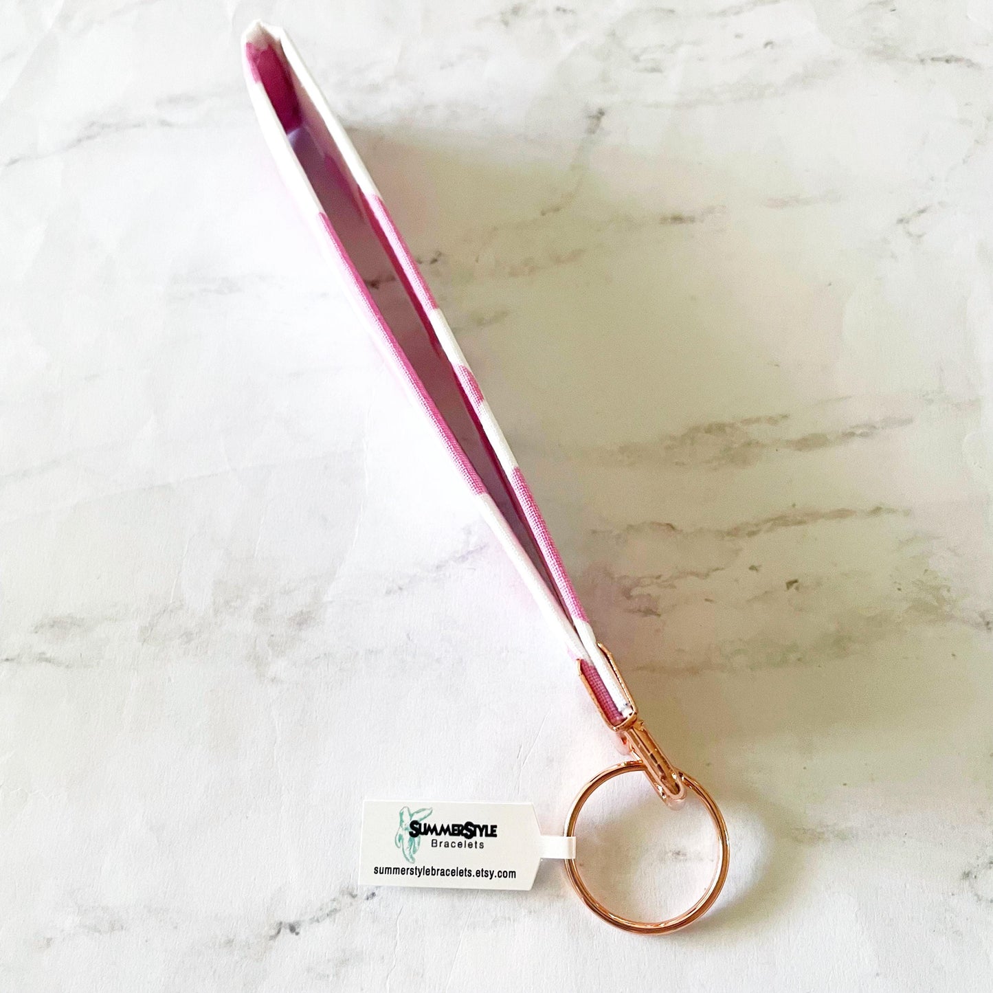 Cow Print Key Fob Wristlet, 6.5in Wristlet Lanyard, Keychain Wristlet, Cow Gift, Handmade Lanyard, SummerStyle Bracelets