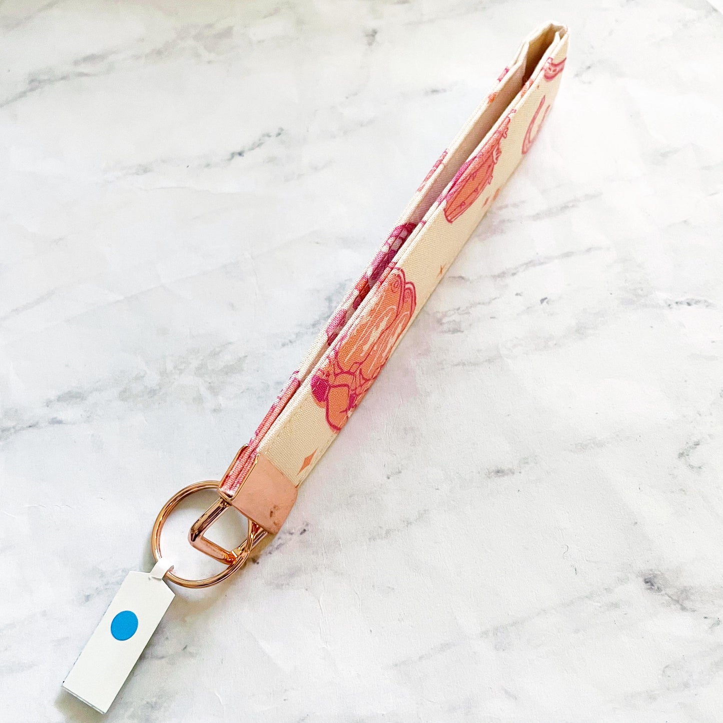 Pink Cowgirl Key Fob Wristlet, 6.5in Wristlet Lanyard, Keychain Wristlet, Handmade Lanyard, SummerStyle Bracelets